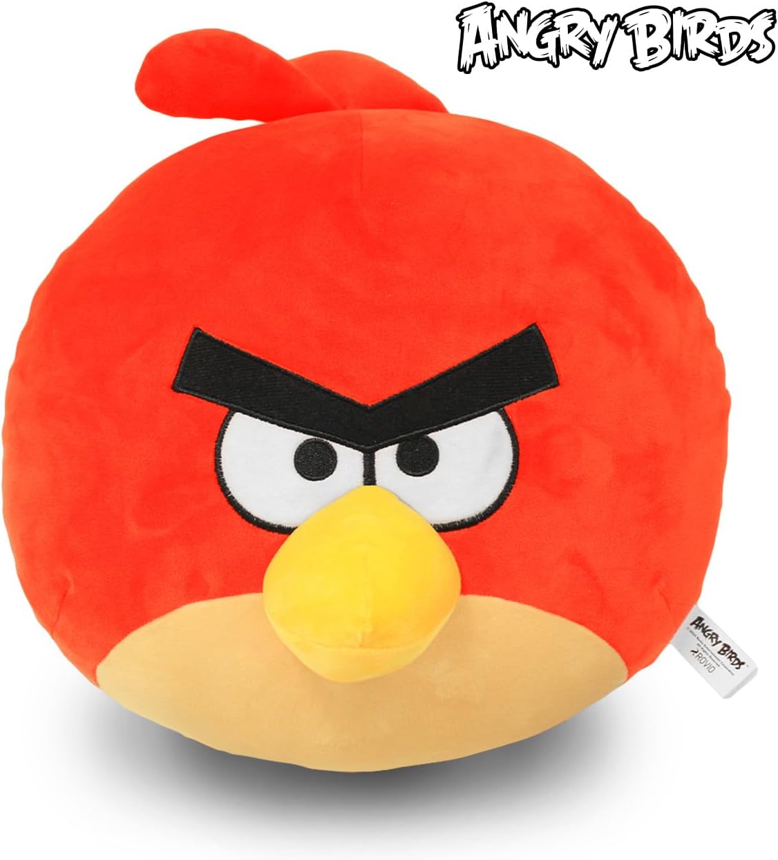 Juguete de peluche de pájaro rojo | Angry Birds | 15" | Tamaño mega para niños y coleccionistas