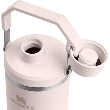 Iceflow 2.0 Fast Flow Tumbler with Handle 40 Oz | Twist on Angled Spout Lid | Leakproof Water Bottle | Insulated Stainless Steel | Bpa-Free | Rose Quartz
