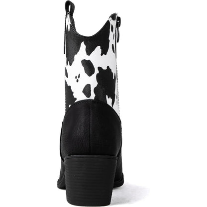 Botas de taco bajo para mujer | Estilo vaquero | Ideales para conciertos