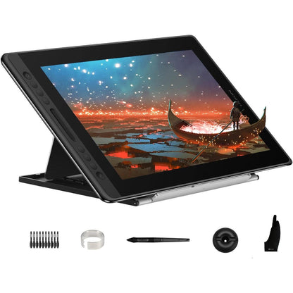 Tablet Pro 16 | Tablet de dibujo con pantalla | Lápiz | Vidrio antirreflejo | 6 teclas de acceso directo | Tableta gráfica para dibujar