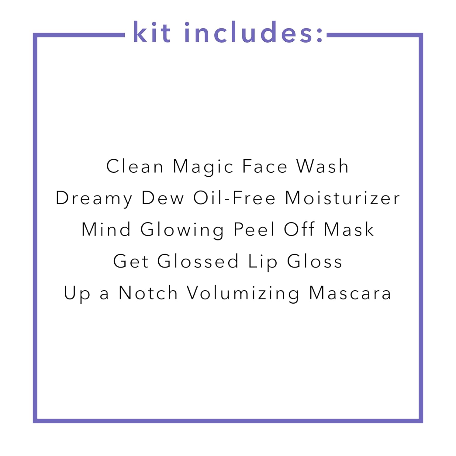Florence by Mills Ava’s Mini & Mighty Essentials Kit | Set de Skincare y Maquillaje en Mini Tamaños con Neceser – Edición de Viaje, Vegano & Cruelty-Free