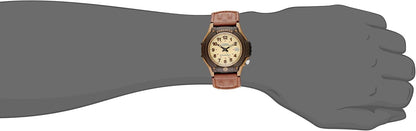 FT500WC Series | Men'S Analog Watch | 100 Meter Water Resistance | LED Light | Date Display | Leather/Cloth Band | Regular Time Keeping (HR, Min, SEC, PM, Date, Day) | 3 Year Battery