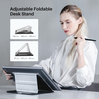 Tablet Pro 16 | Tablet de dibujo con pantalla | Lápiz | Vidrio antirreflejo | 6 teclas de acceso directo | Tableta gráfica para dibujar