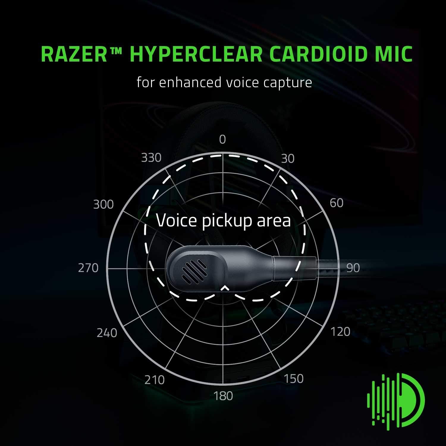 Razer BlackShark V2 X – Auriculares Gamer con Sonido Surround 7.1 y Micrófono de Alta Precisión