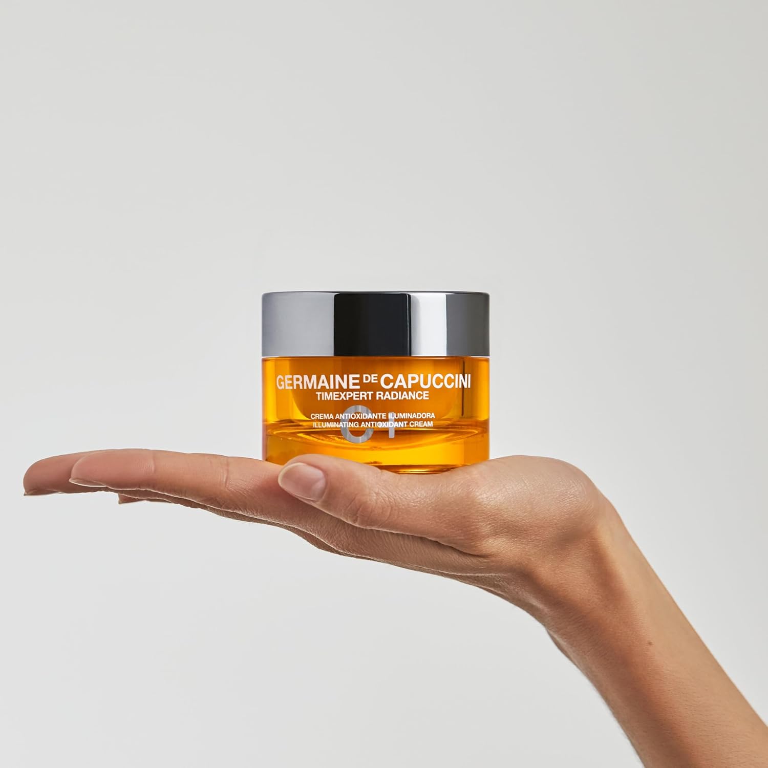 Germaine de Capuccini Timexpert Radiance C+ | Crema Facial con Vitamina C | Antioxidante Iluminadora | Hidratante Anti-Edad para Arrugas y Efecto Glow | 50 ml