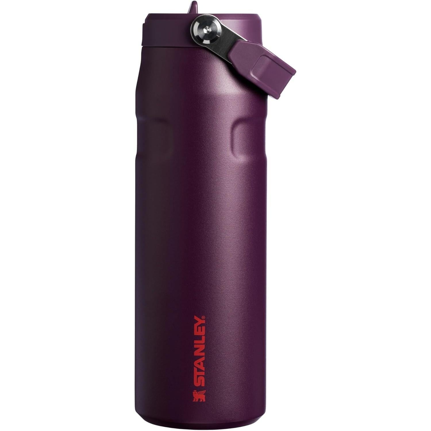Iceflow Flip Straw 2.0 Water Bottle 24 Oz | Built-In Straw for Travel and Sports | Lightweight and Leak Resistant | Insulated Stainless Steel | Bpa-Free | Sienna