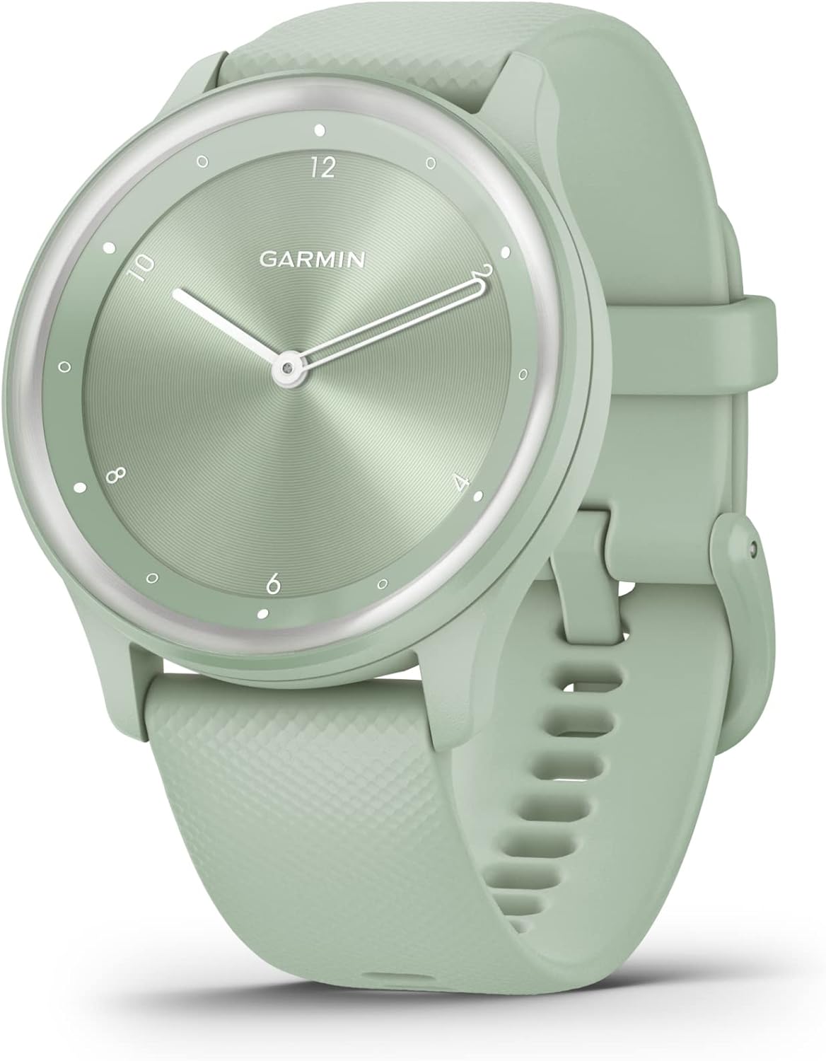 Garmin vívomove Sport Smartwatch Híbrido – Estilo Analógico con Pantalla Táctil Oculta, Salud & Bienestar, 5 Días de Batería