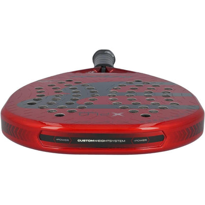 Padel Racket XPLO Comfort 2025 | Advanced Fibrix Fiber Pala Padel | GEOSHAPE for Explosive Power & High Balance | Air Power Racket Enhanced Aerodynamics | Wave System & Smart Holes Design