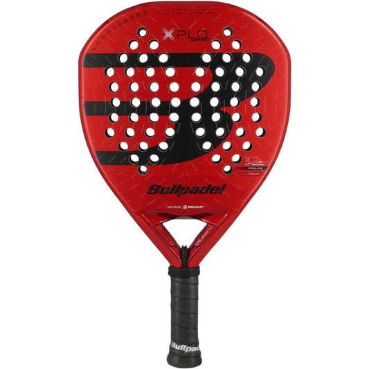 Padel Racket XPLO Comfort 2025 | Advanced Fibrix Fiber Pala Padel | GEOSHAPE for Explosive Power & High Balance | Air Power Racket Enhanced Aerodynamics | Wave System & Smart Holes Design