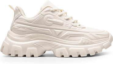 Zapatillas Mujer DREAM PAIRS Chunky | Sneakers Plataforma Bold con Cordones | Moda Casual y Cómoda