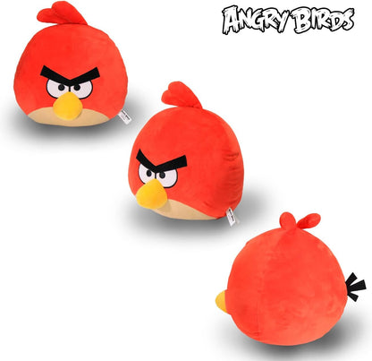 Juguete de peluche de pájaro rojo | Angry Birds | 15" | Tamaño mega para niños y coleccionistas