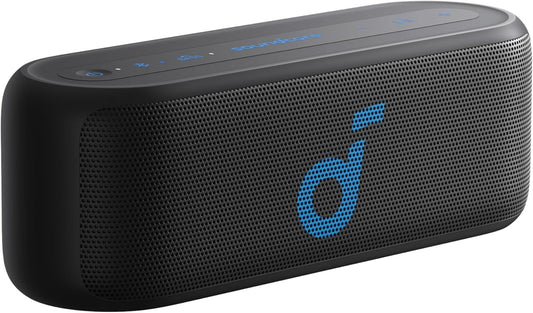 Soundcore Select 2S – Bocina Bluetooth Portátil (20W), BassUp, 16 h de batería, IPX7, Emparejamiento Estéreo, Bluetooth 5.3 – Ideal para casa, ducha y exteriores