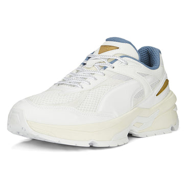 Puma Nano Odyssey Lace up Mens White Sneakers Casual Shoes 38860805
