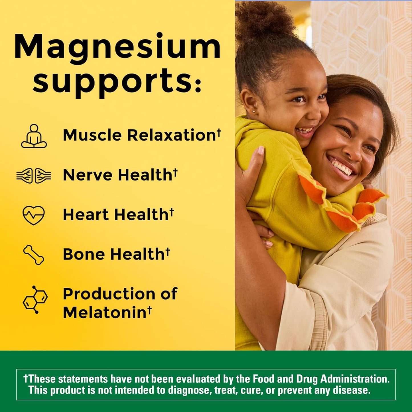 Nature Made Magnesio Glicinato 200 mg – 60 Cápsulas