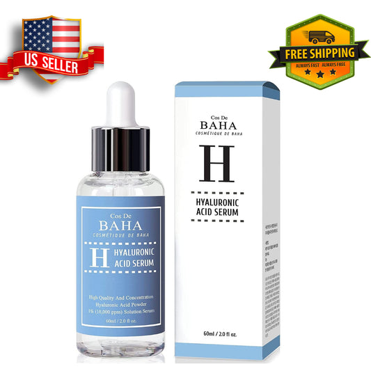 Sérum de Ácido Hialurónico 1% | Hidratación Profunda y Antiedad | 60 ml | Cos De Baha