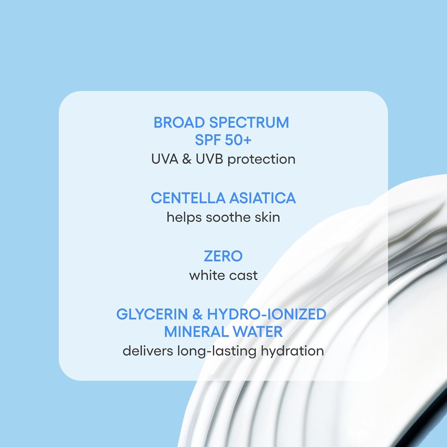 LANEIGE Protector solar Hydro UV Defense SPF 50+: hipoalergénico y dermatólogo, protección solar coreana de amplio espectro sin yeso blanco