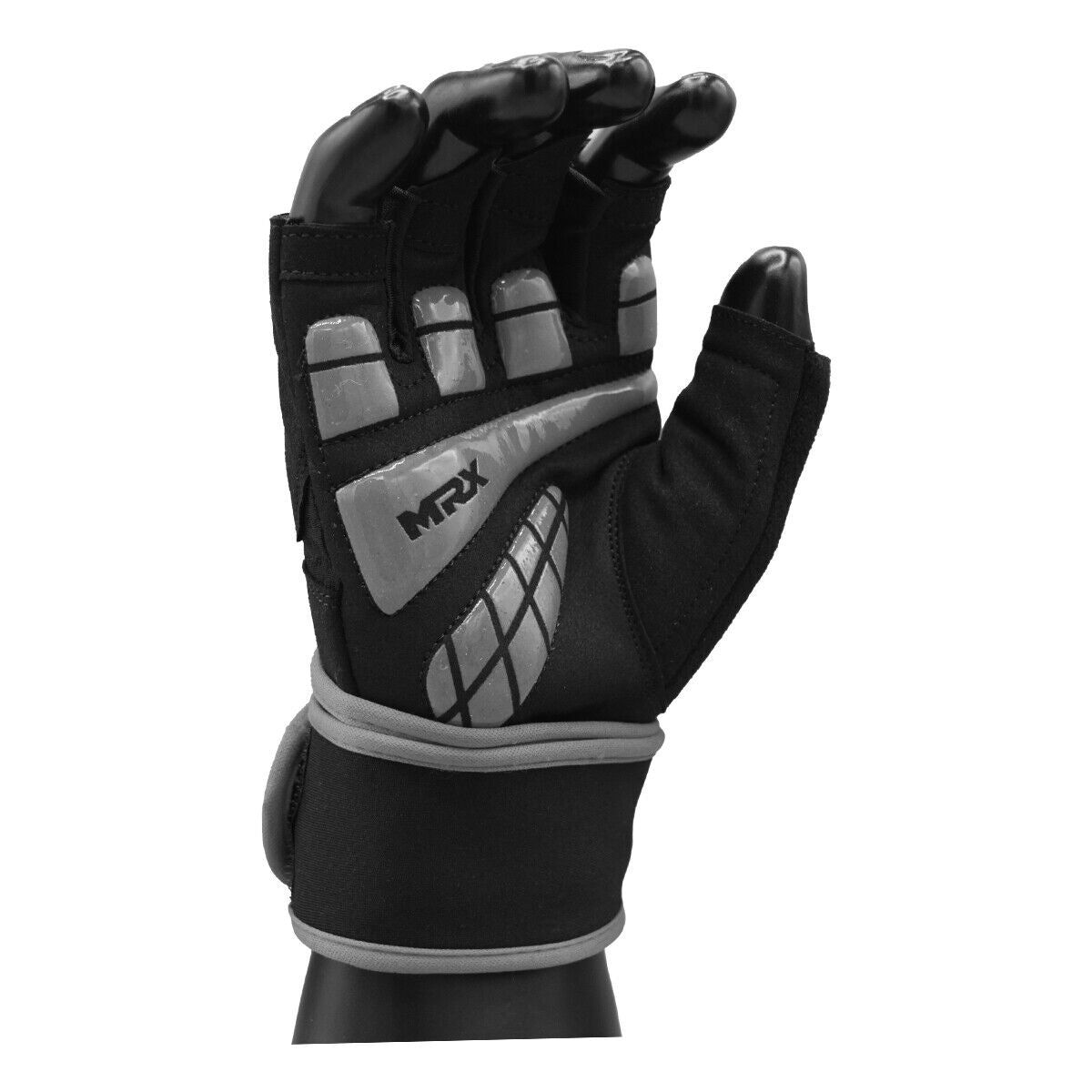 Guantes de Gimnasio MRX con soporte de muñeca para Hombre - Weight Lifting Gym  