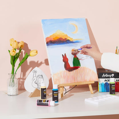 Set de 24 Colores de pintura acrílica