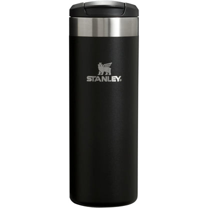 Aerolight Transit Bottle 16 Oz | Locking Drink through Lid | Leak Resistant Water Bottle or Coffee Travel Mug | Lightweight Insulated Stainless Steel | Bpa-Free | Black