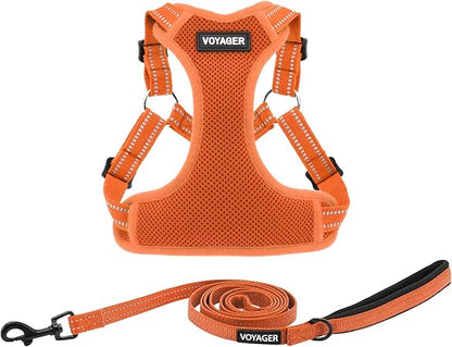 Arnés Voyager Aerolite Best Pet Supplies | No Pull, Reflectivo y Transpirable | Ajustable y Duradero | Beige XS