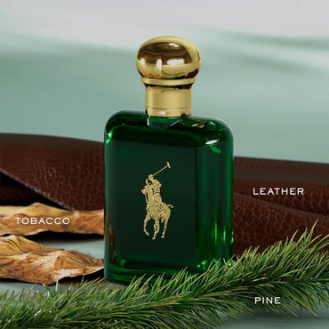 Polo Eau de Toilette Hombre | Colonia Masculina Woody & Spicy con Pino, Pachulí, Cuero y Tabaco – Intensidad Media