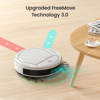 Lefant M210 Robot Vacuum Cleaner | 2000Pa Succión Potente, 120 Min Autonomía, Wi-Fi/App/Alexa, Ultra Delgado, Bajo Ruido, Auto Recarga, Ideal para Pelo de Mascotas y Pisos Duros