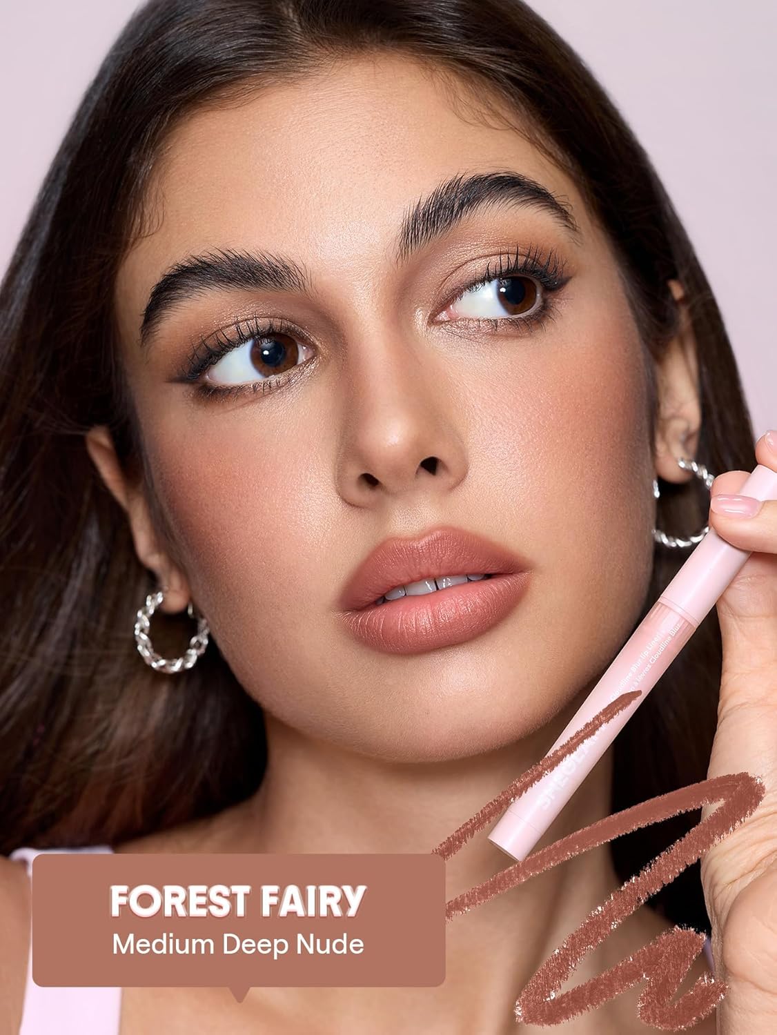 Lip Liner de larga duración | Vegano y libre de crueldad animal | Color: Hada del Bosque