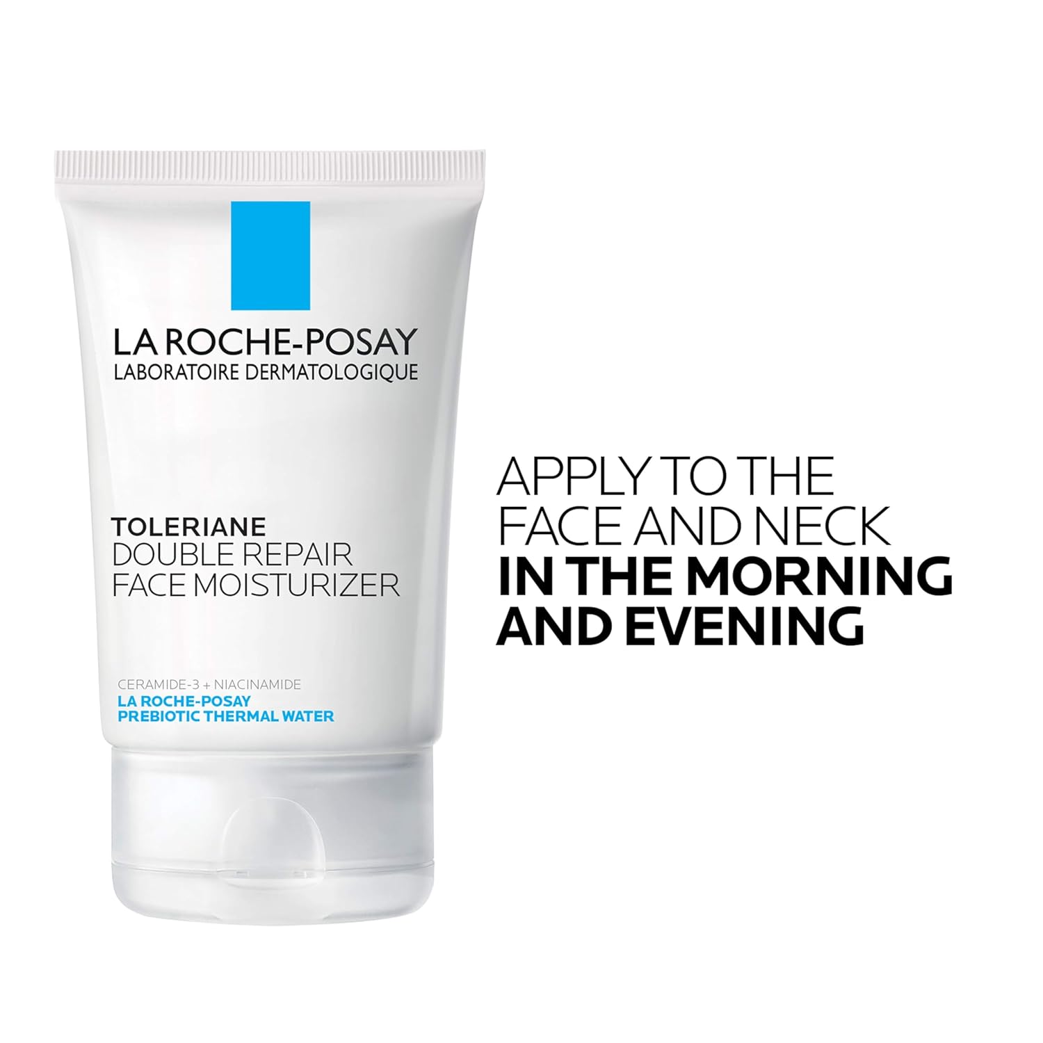 La Roche-Posay Toleriane Double Repair | Hidratante Diario con Ceramida-3 & Niacinamida – Sin Fragancia, Piel Sensible