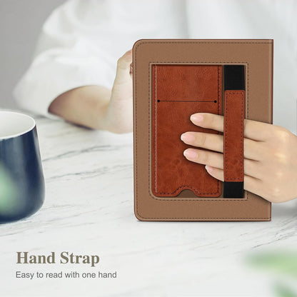 Funda para Kindle con función atril | Marron Vintage