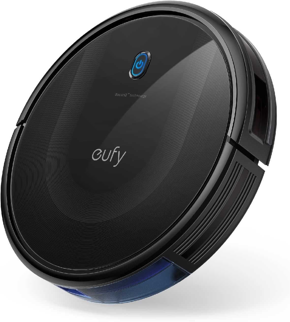 Aspiradora Robot eufy 11S MAX – Super delgada, potente succión, silenciosa y auto-recargable – Para pisos duros y alfombras de pelo medio – Negra