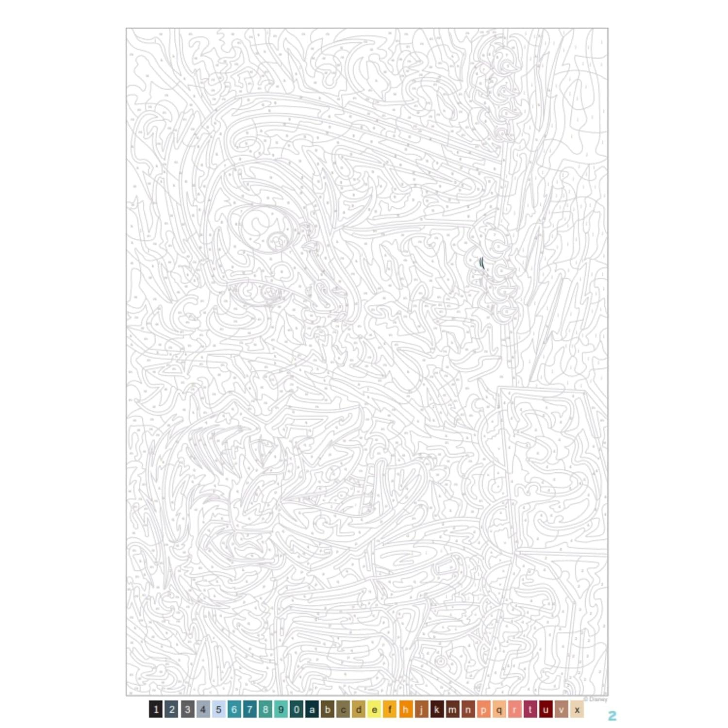 Dibujos para colorear de Disney Mystery | Edición: Villanos | Arteterapia | Idioma: Francés