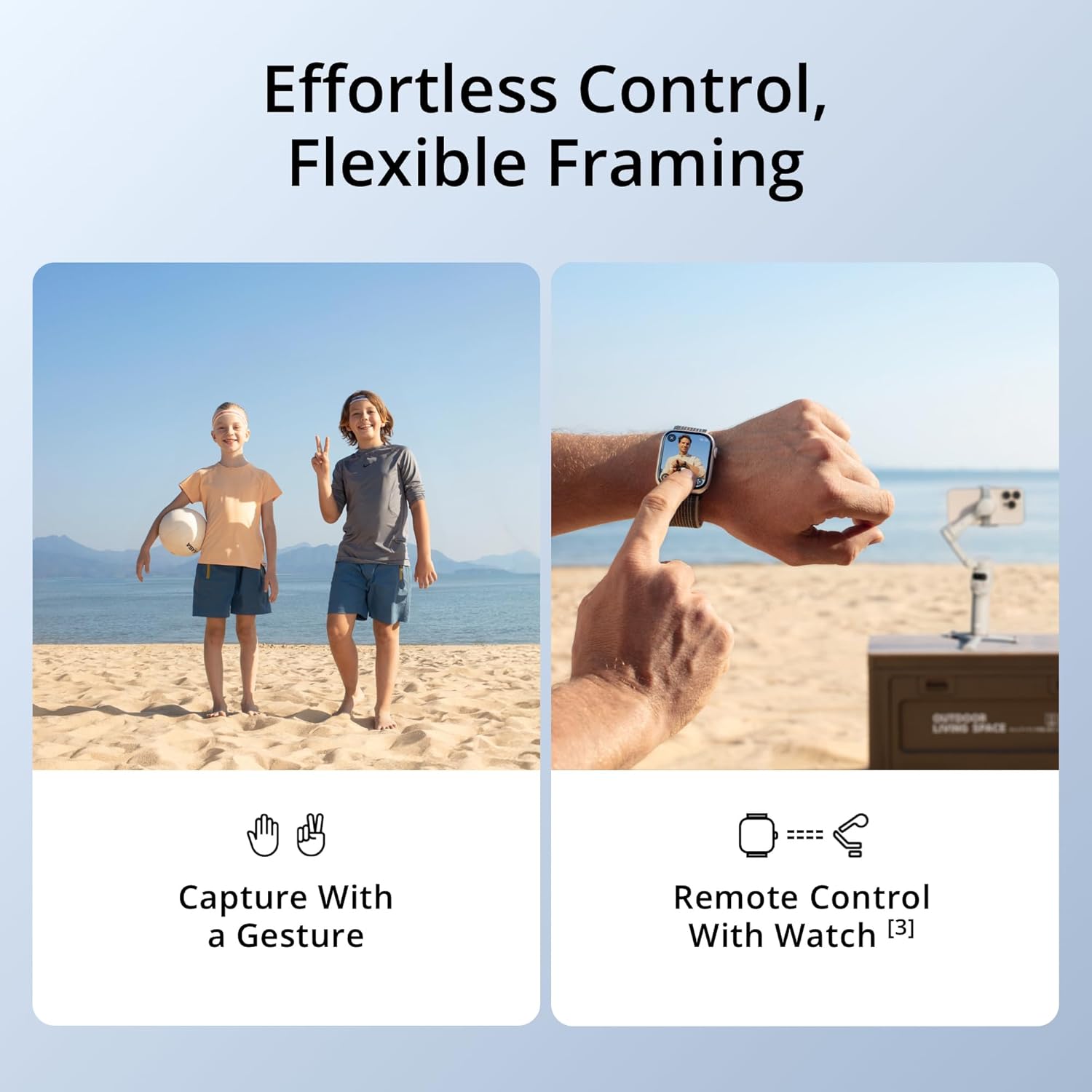 DJI Osmo Mobile 7 Gimbal Estabilizador para Smartphone – 3 Ejes, ActiveTrack 7.0, Trípode Integrado, Ultraliviano, Hasta 10 h 