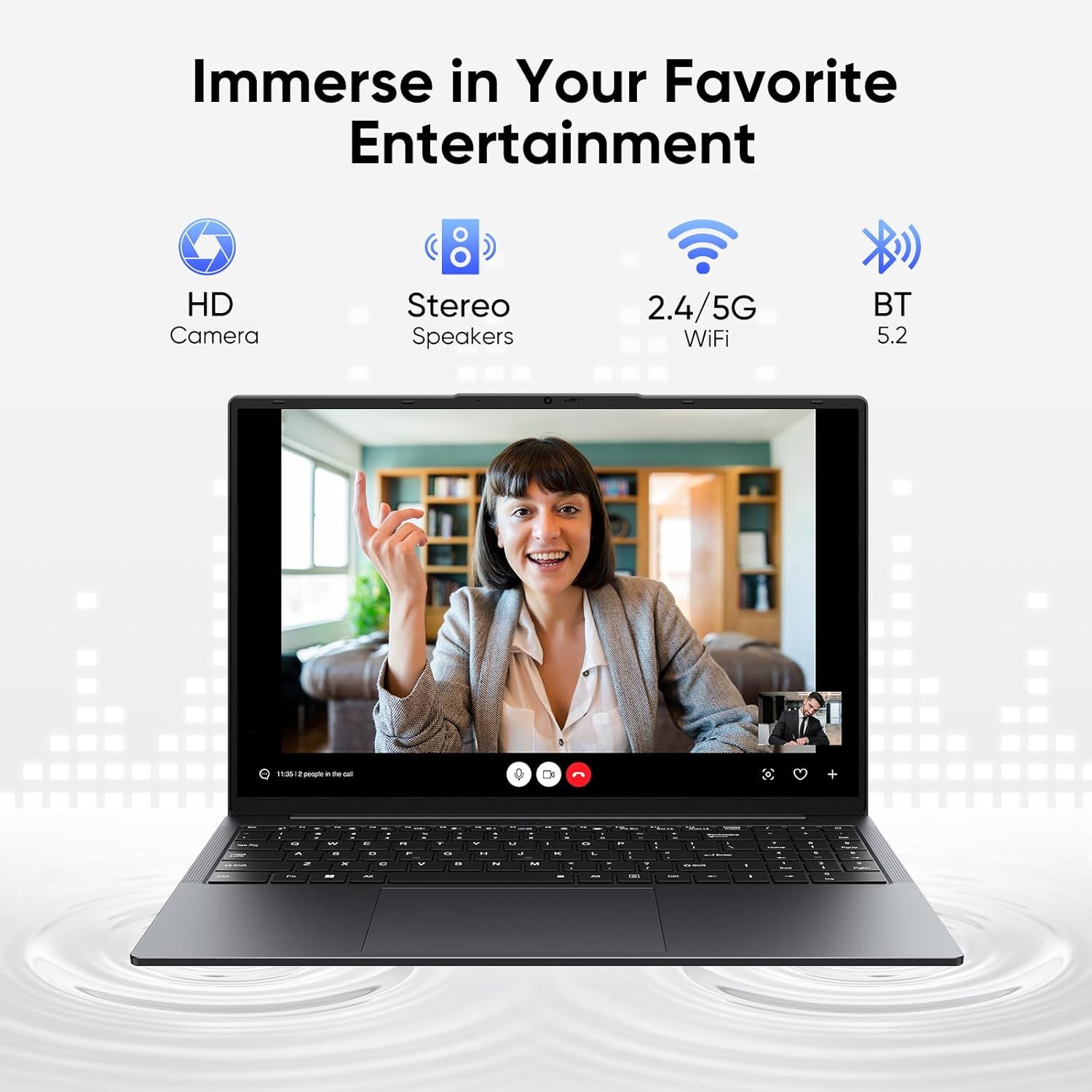 Laptop BWPED | Core i5 de 16" | 16 GB + 512 GB