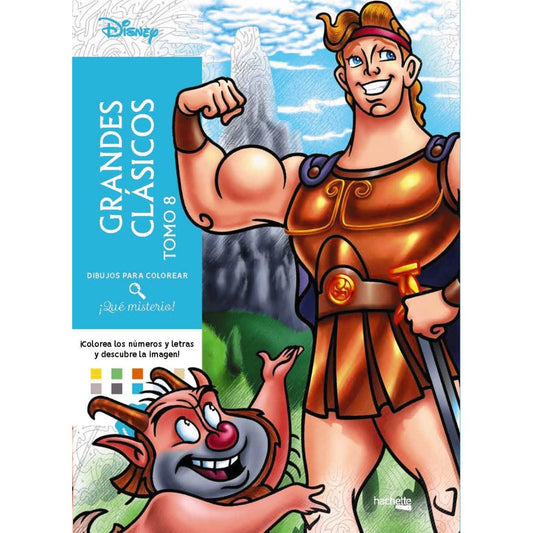 Dibujos Para Colorear. ¡Qué Misterio! Grandes Clásicos | Tomo 8 | HEROES | DISNEY | Arteterapia