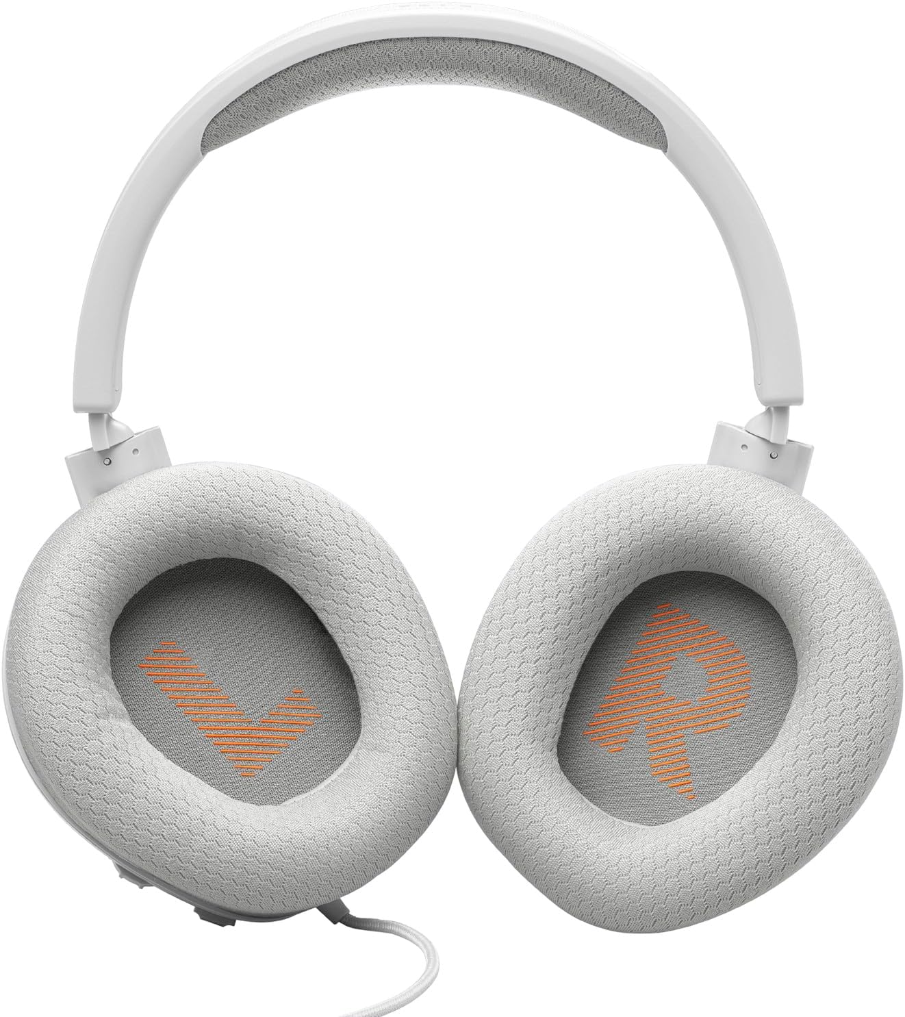 JBL Quantum 100 M2 (Blanco) – Audífonos gamer con cable y micrófono desmontable