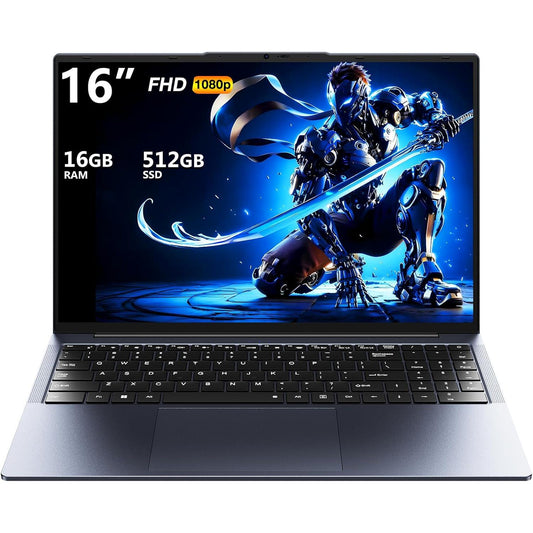 Laptop BWPED | Core i5 de 16" | 16 GB + 512 GB