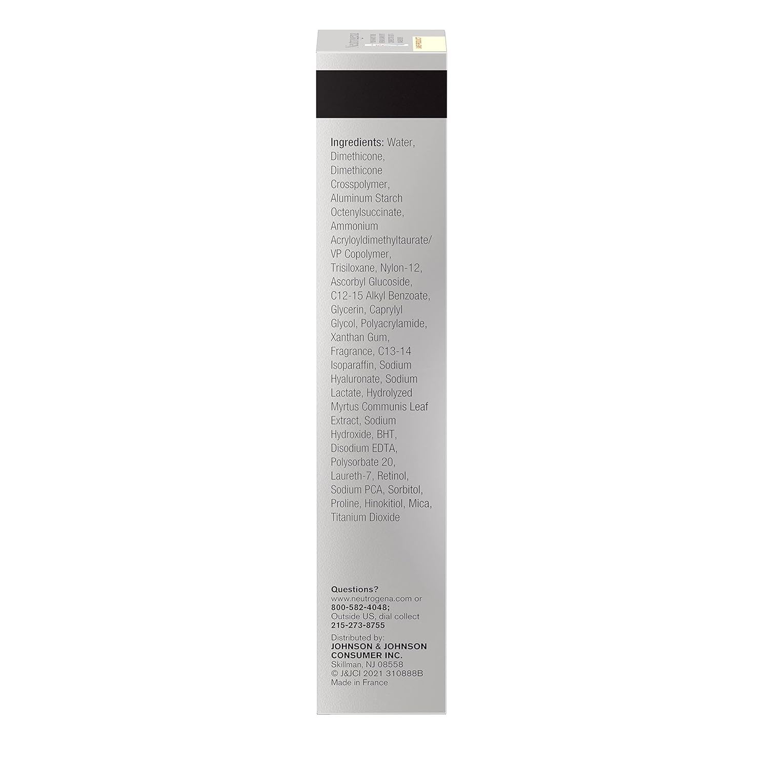 Neutrogena Reparador de Tono Retinol + Vitamina C - Corrector de manchas oscuras - Serum facial, corrector diario de manchas oscuras antiarrugas para iluminar y tonificar uniformemente, sin aceite mineral