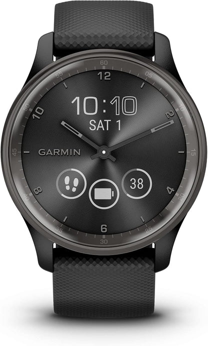 Garmin Vívomove Trend Smartwatch Híbrido – Estilo Analógico con Pantalla Táctil Oculta, 5 Días de Batería, Pagos Garmin Pay 