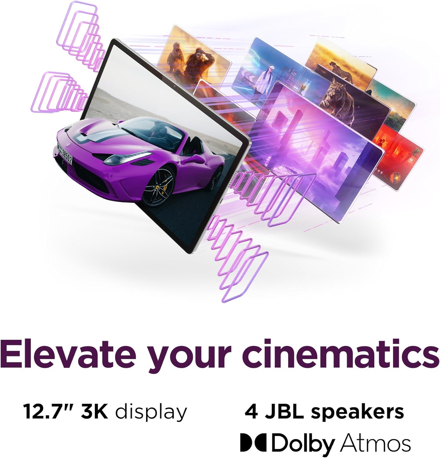 Lenovo Idea Tab Pro 12.7" – Tablet Inteligente de Alto Rendimiento para Estudiantes y Profesionales