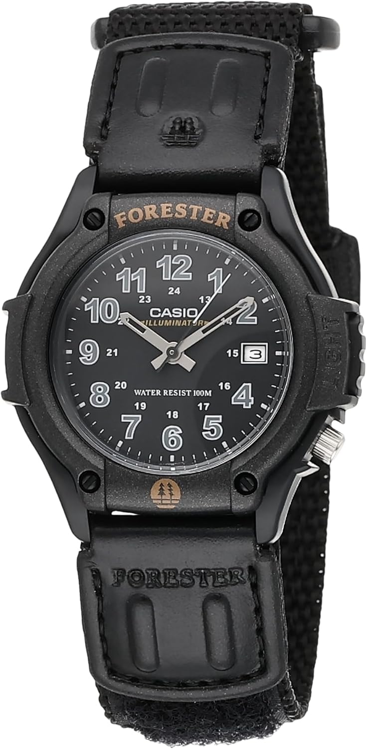 FT500WC Series | Men'S Analog Watch | 100 Meter Water Resistance | LED Light | Date Display | Leather/Cloth Band | Regular Time Keeping (HR, Min, SEC, PM, Date, Day) | 3 Year Battery