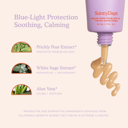 Protector solar con color SPF 30 | Pieles sensibles