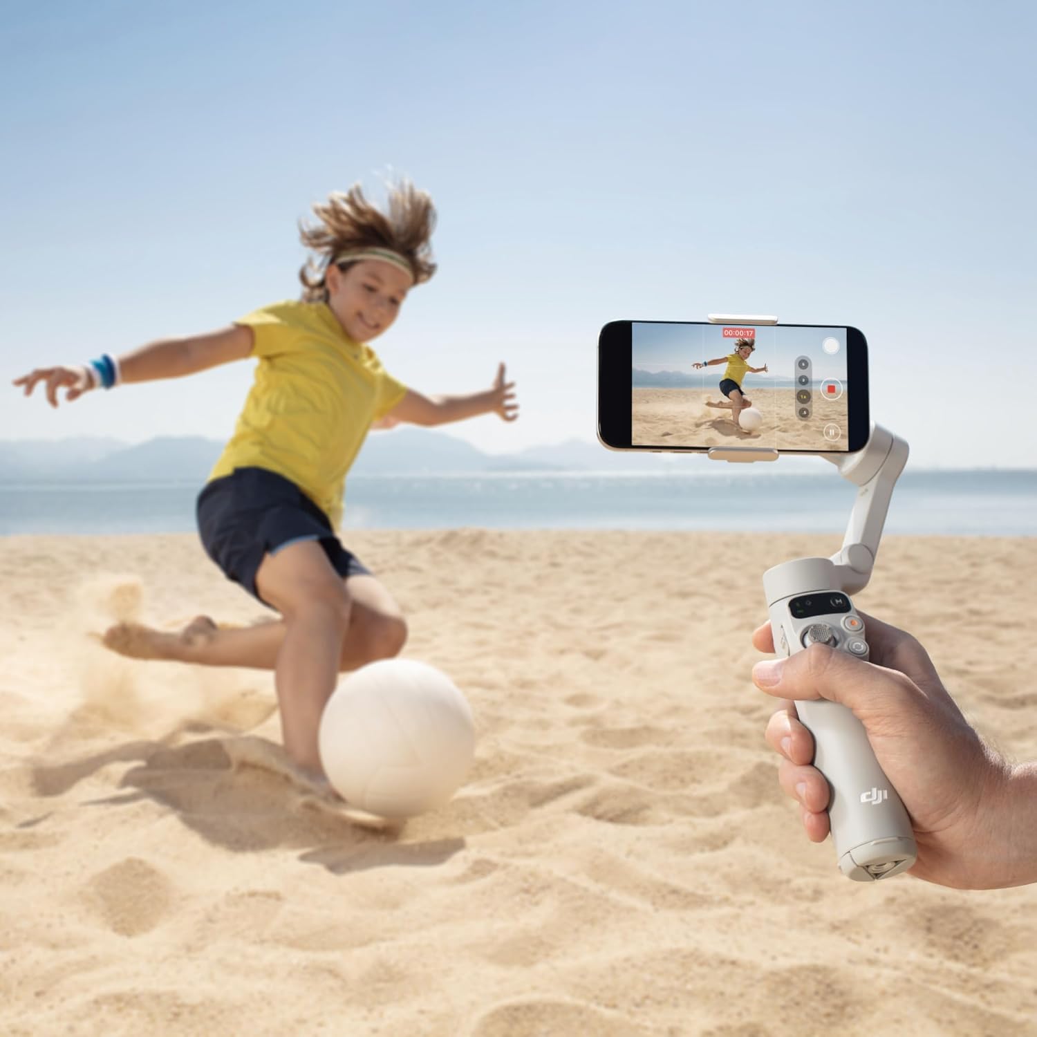 DJI Osmo Mobile 7 Gimbal Estabilizador para Smartphone – 3 Ejes, ActiveTrack 7.0, Trípode Integrado, Ultraliviano, Hasta 10 h 