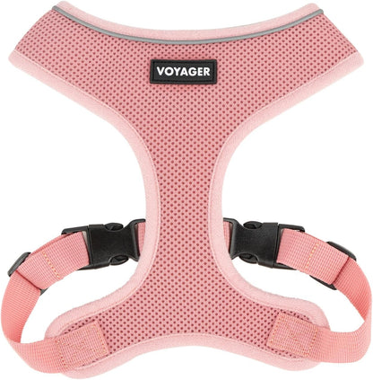 Arnés Voyager Aerolite Best Pet Supplies | No Pull, Reflectivo y Transpirable | Ajustable y Duradero | Beige XS
