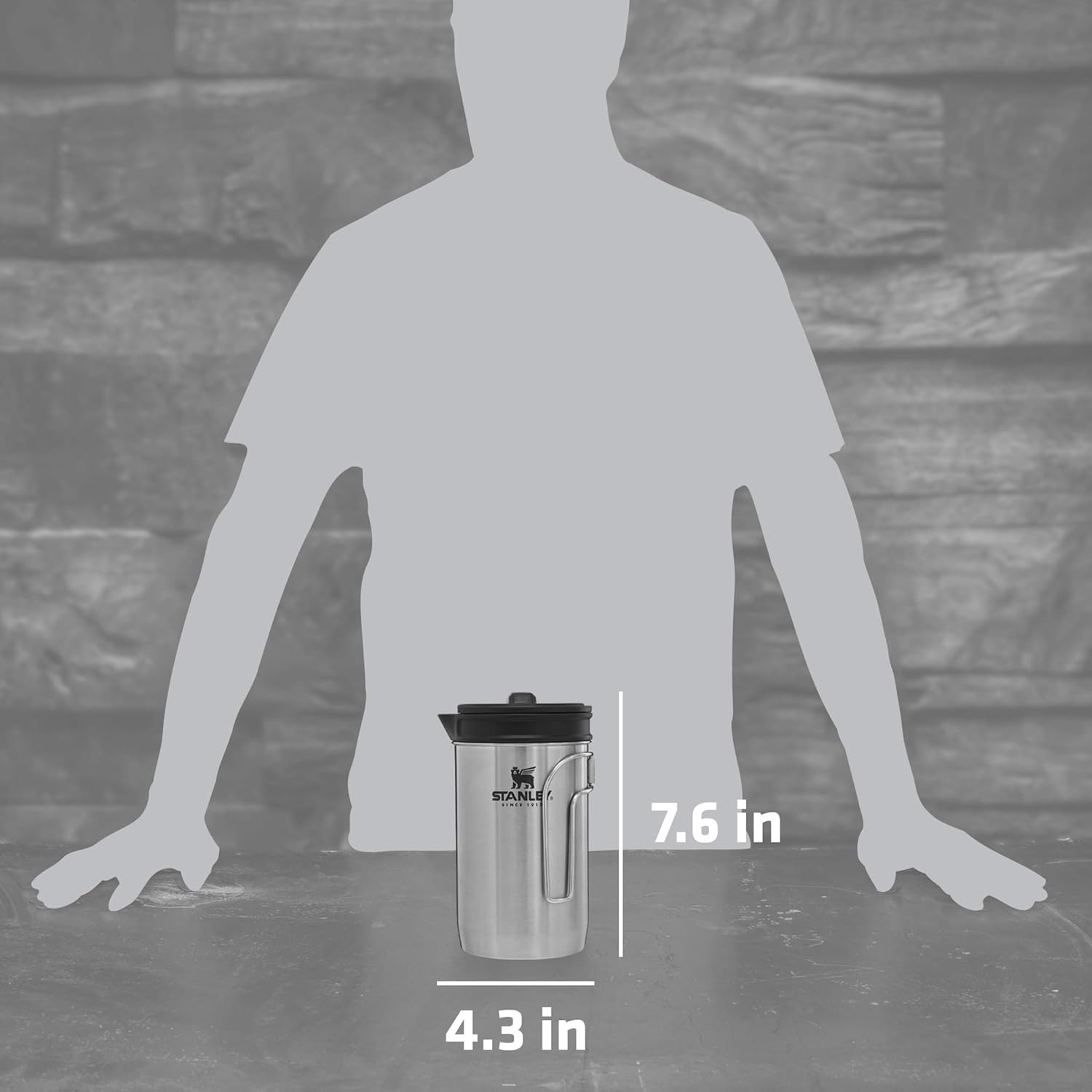 Adventure All-In-One Boil + Brew French Press | 32 OZ