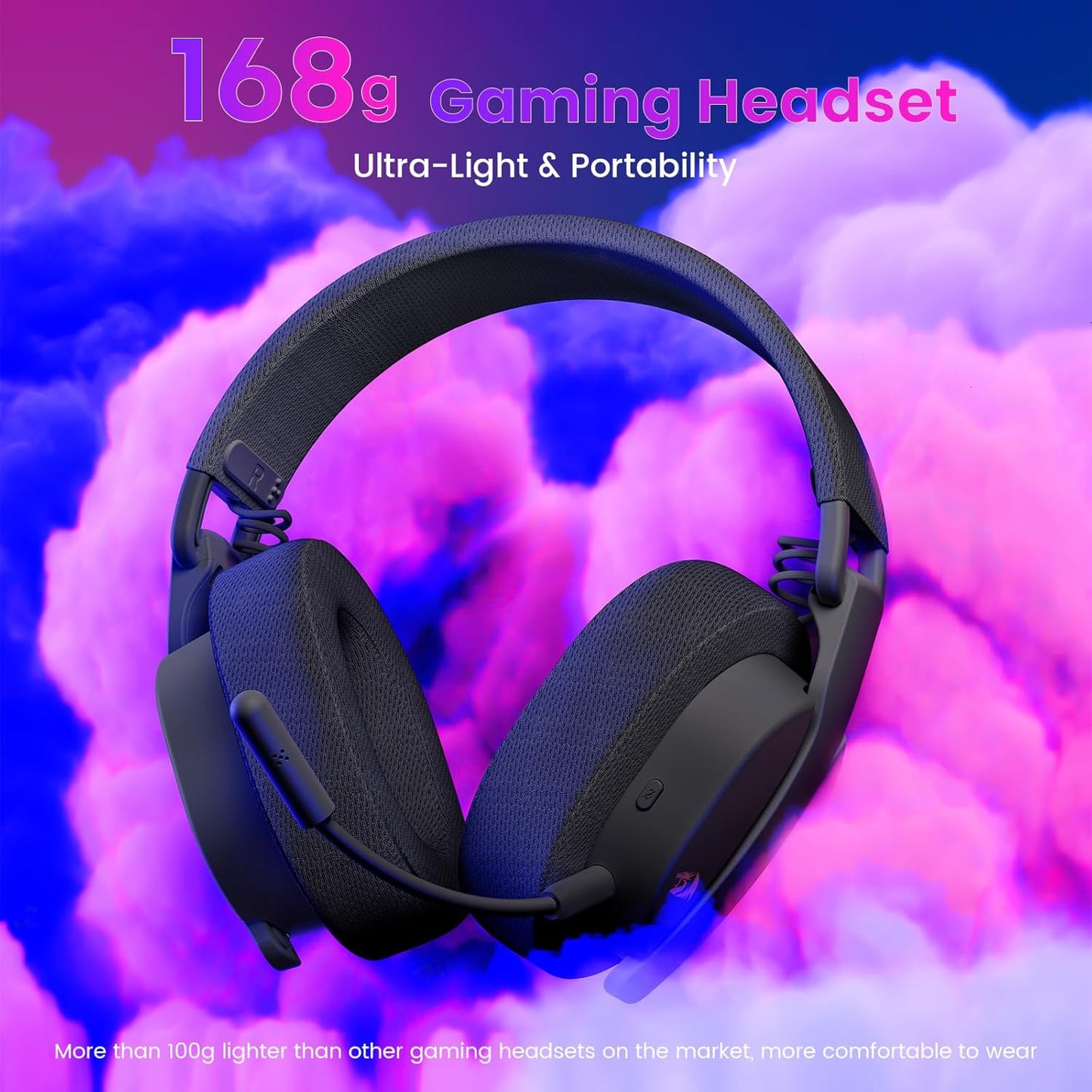 Redragon S101 Gaming Keyboard & Mouse Combo + H888W Wireless Gaming Headset