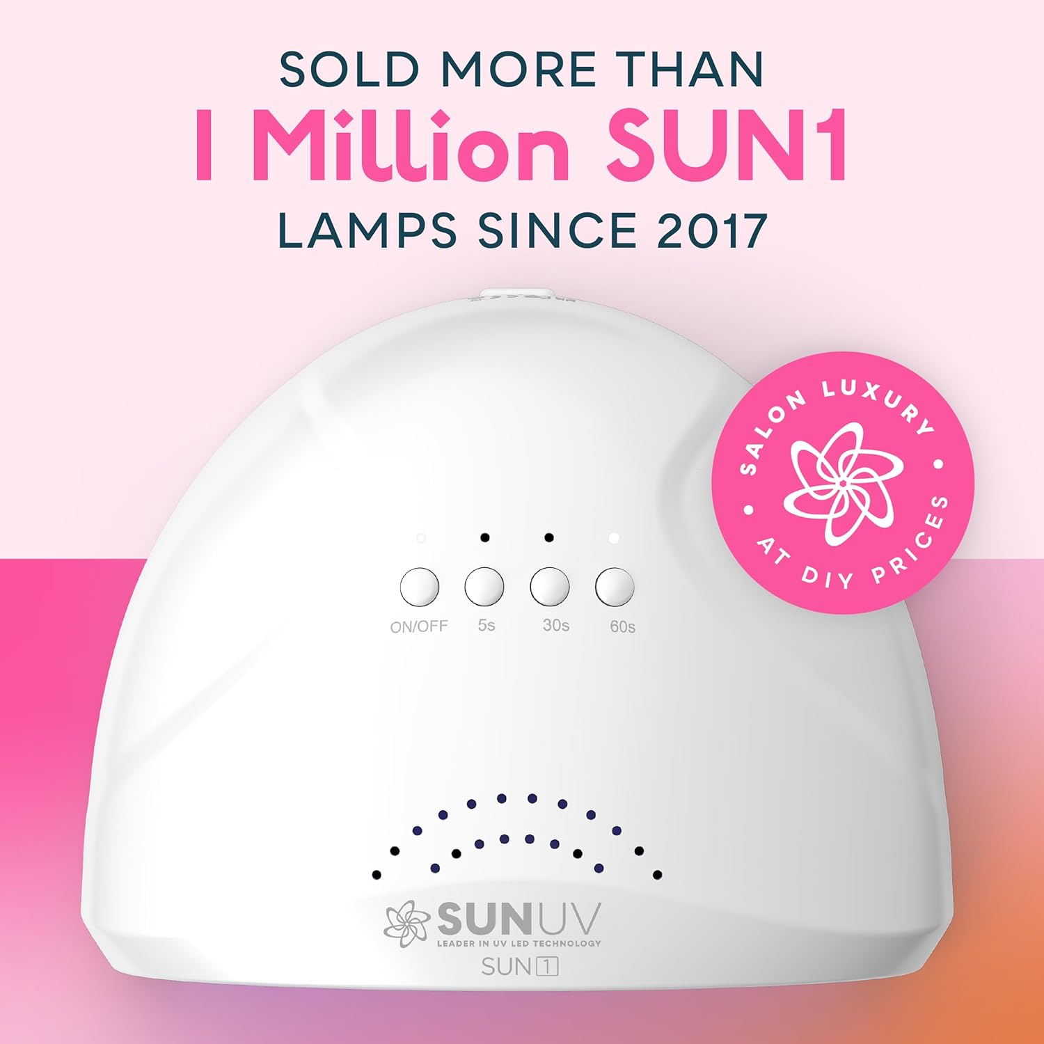 Lámpara de uñas LED UV | Luz de gel para esmalte de uñas | 3 temporizadores