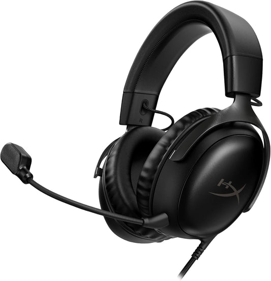 HyperX Cloud III – Auriculares Gaming con Cable para PC, PS5, Xbox Series X|S