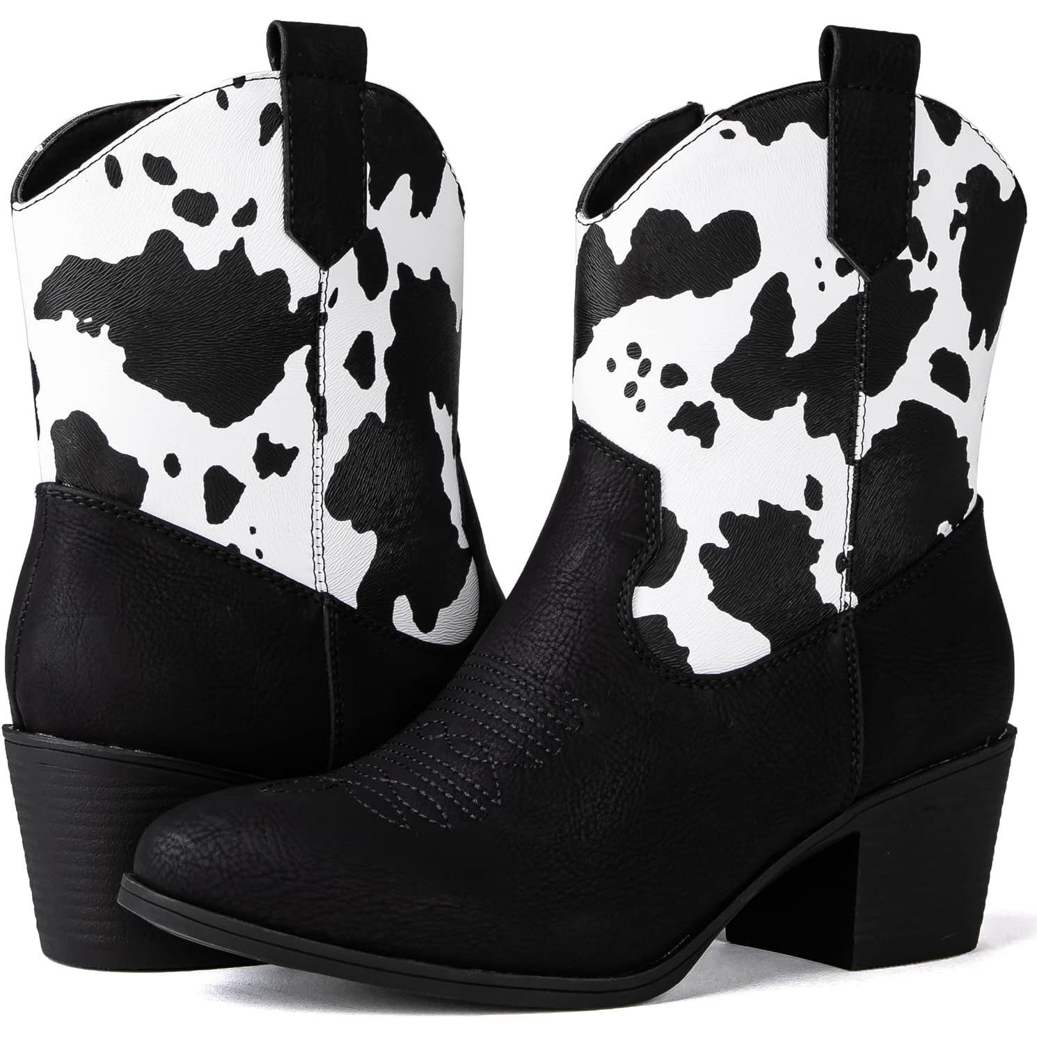 Botas de taco bajo para mujer | Estilo vaquero | Ideales para conciertos