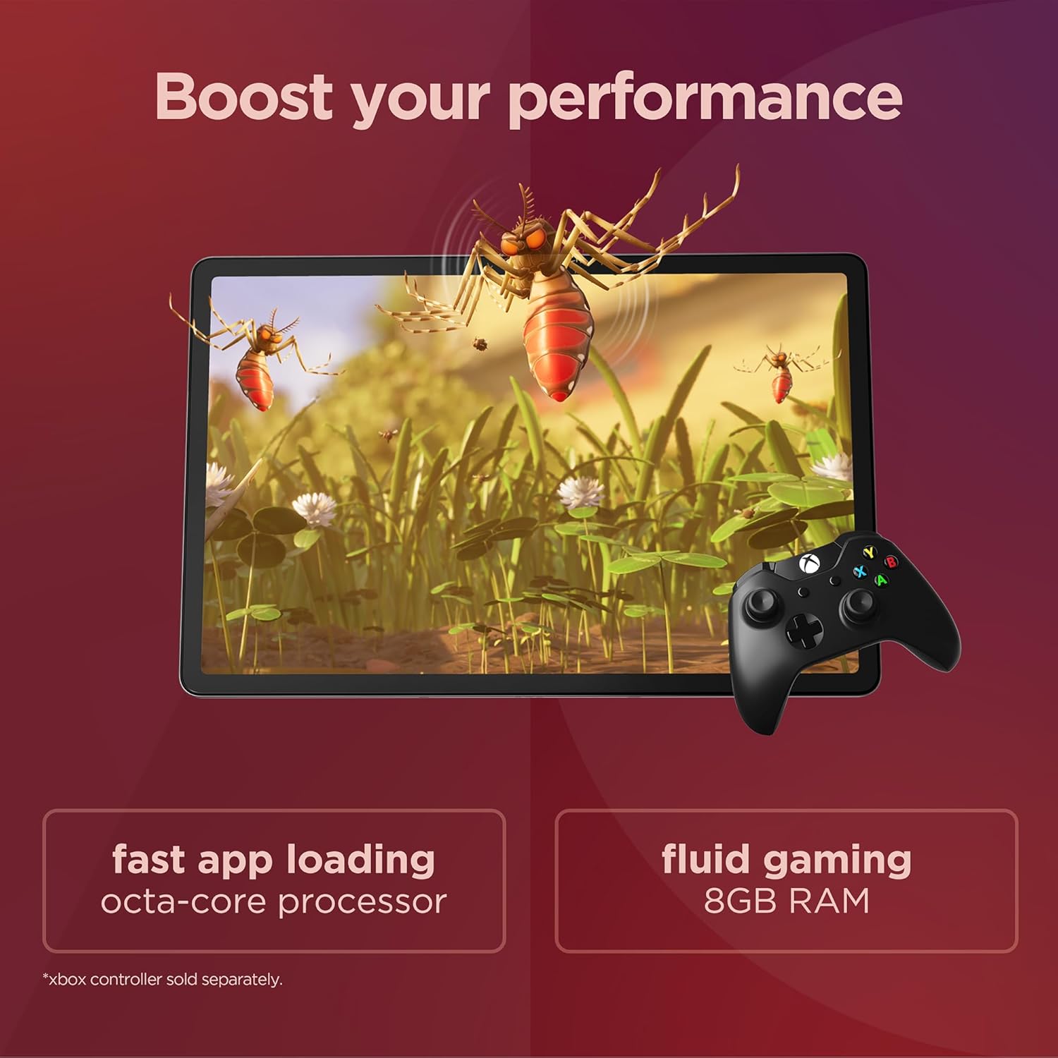 Lenovo Tab P12 12.7" 3K Display - 13MP Camera - 8GB RAM, 128GB UFS Storage -  Lapiz and Folio Case Incluido