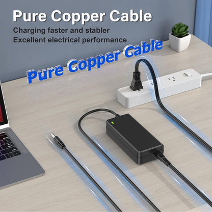 Cargador de cable de alimentación de 42V 1.7A 1.5A 1A 0.5A DC en adaptador de 42V | 10 tomas intercambiables | Fuente de alimentación 42V | 1700 mA 1600 mA 1500 mA